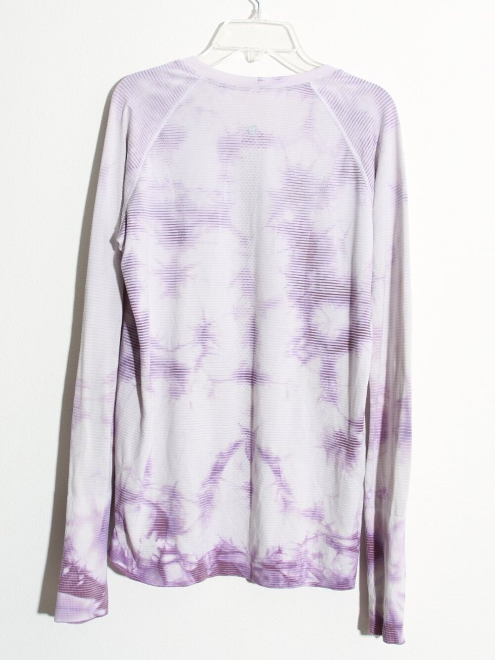 Lululemon Swiftly Tech Long Sleeve Shirt 2.0 Shibori Stripe Wisteria Purple 10 - Picture 13 of 15
